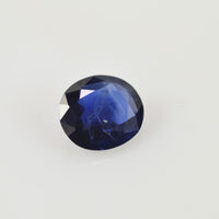 0.50 Cts Natural Blue Sapphire Loose Gemstone Oval Cut
