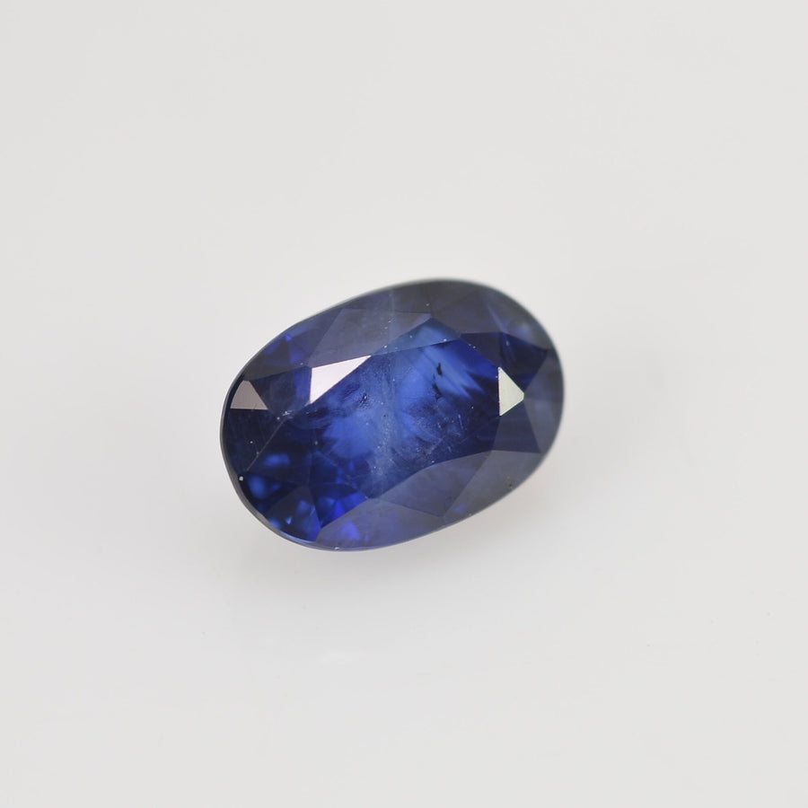 0.79 Cts Natural Blue Sapphire Loose Gemstone Oval Cut