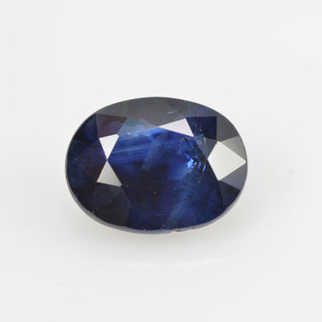 1.48 Cts Natural Blue Sapphire Loose Gemstone Oval Cut