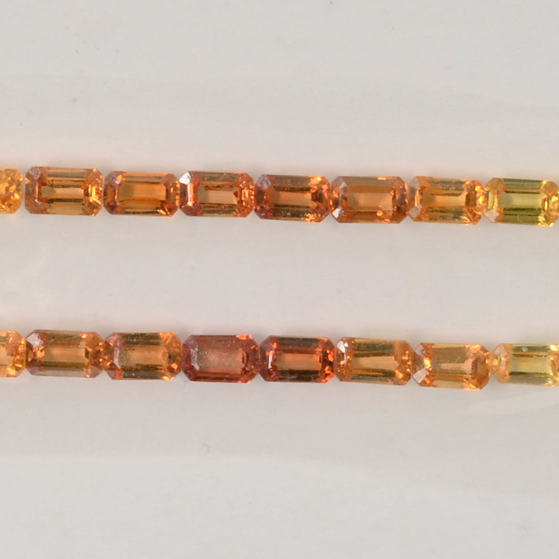 Natural Fancy Sapphire Loose Gemstone Octagon Cut Set