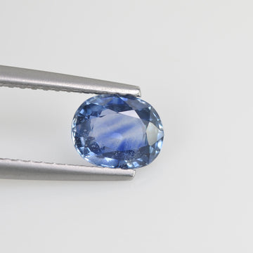 1.13 Cts Natural Blue Sapphire Loose Gemstone Oval Cut