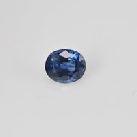 0.70 Cts Natural Blue Sapphire Loose Gemstone Oval Cut