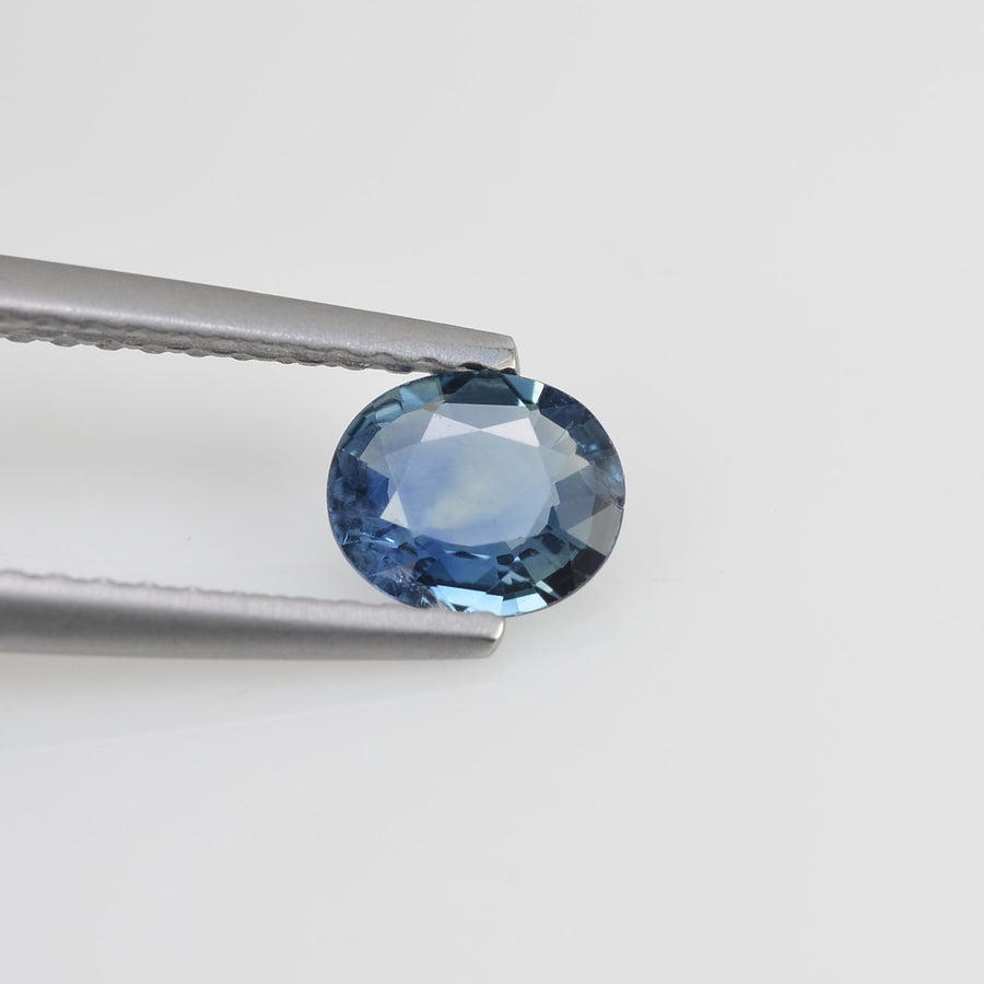 0.48 Cts Natural Blue Sapphire Loose Gemstone Oval Cut