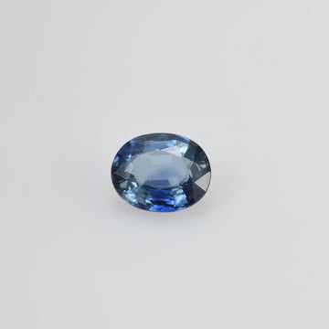 0.55 Cts Natural Blue Sapphire Loose Gemstone Oval Cut