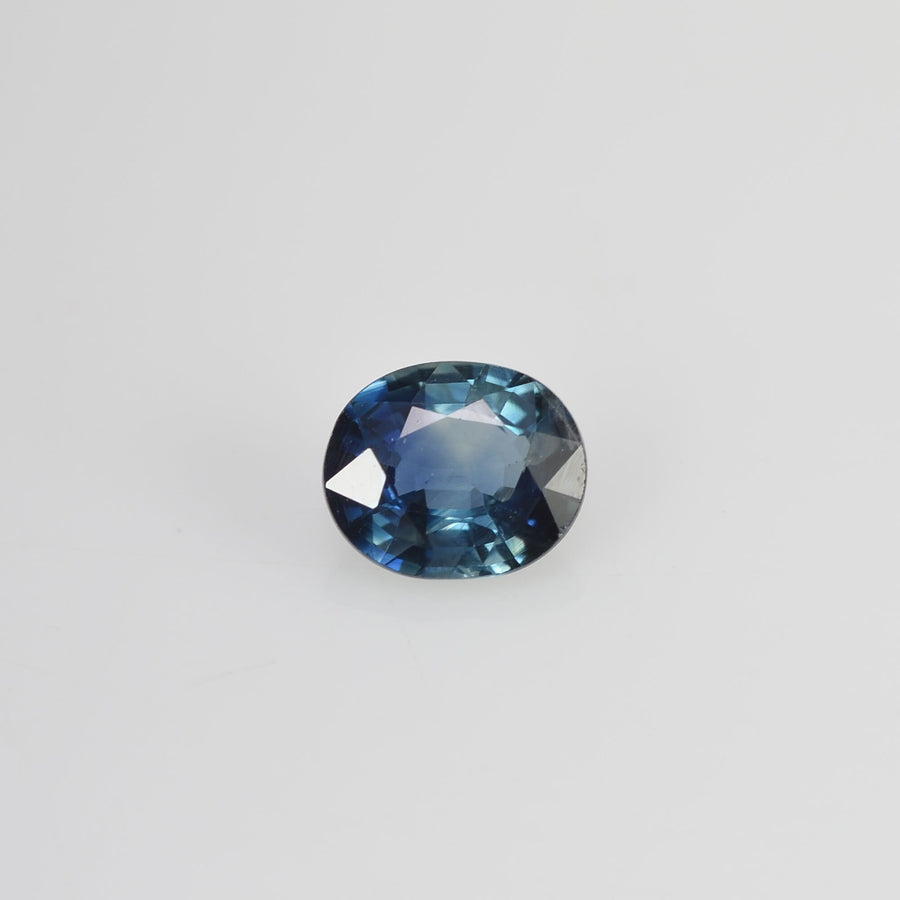 0.58 Cts Natural Blue Sapphire Loose Gemstone Oval Cut
