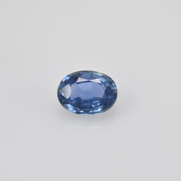 0.78 Cts Natural Blue Sapphire Loose Gemstone Oval Cut