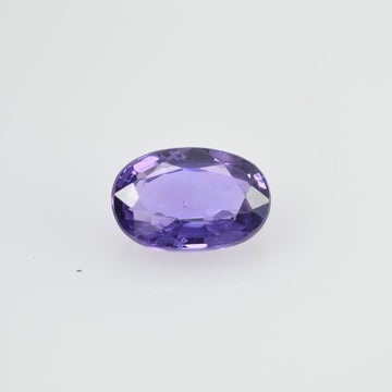 0.70 cts Natural Purple Sapphire Loose Gemstone Oval Cut