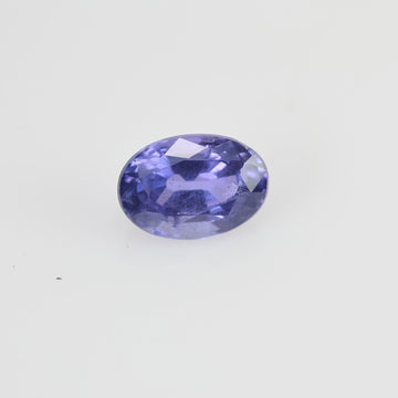 0.58 cts Natural Purple Sapphire Loose Gemstone Oval Cut