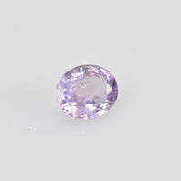 0.57 cts Natural  Pink Sapphire Loose Gemstone oval Cut