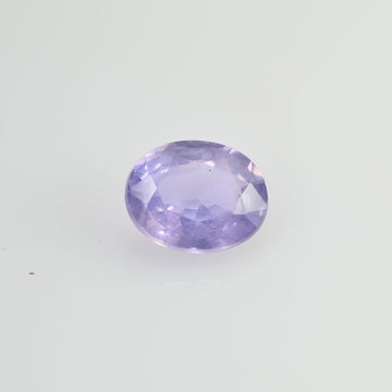 0.61 cts Natural Purple Sapphire Loose Gemstone Oval Cut