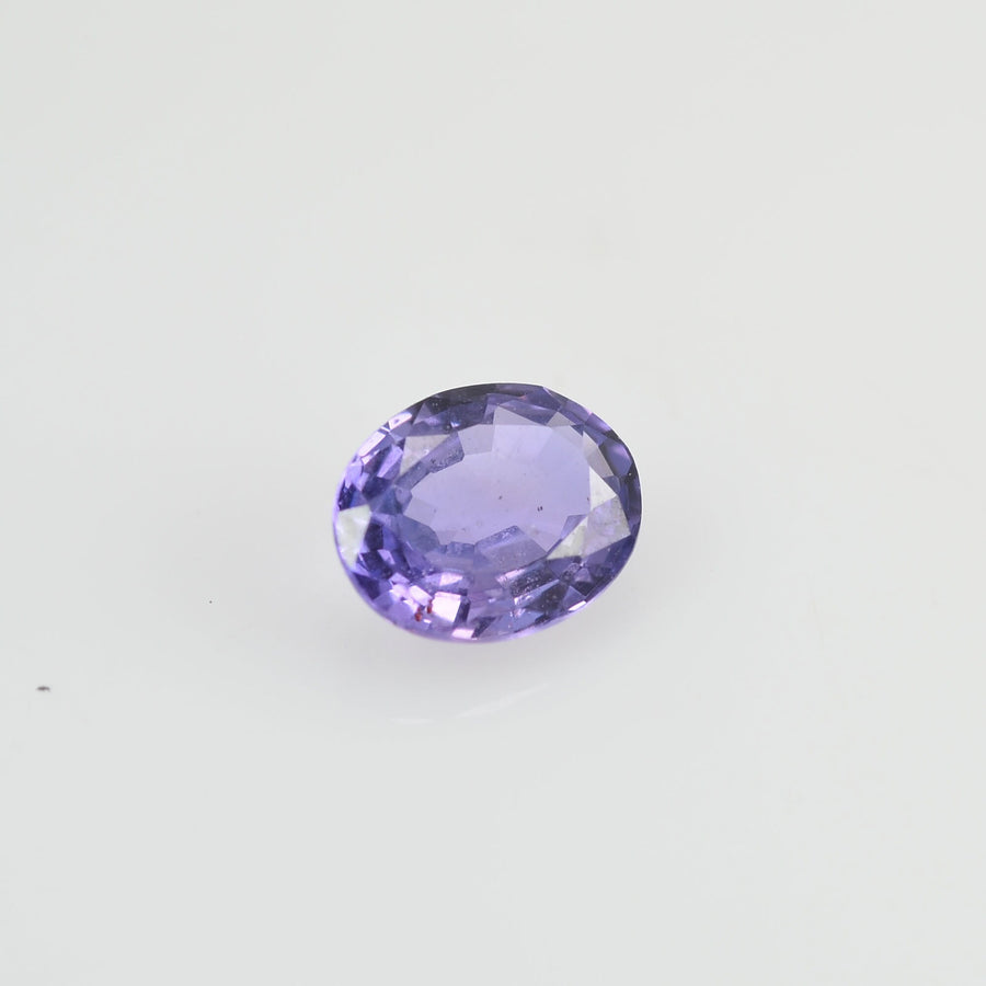 0.39 cts Natural Purple Sapphire Loose Gemstone Oval Cut