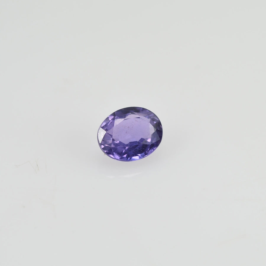 0.21 cts Natural Purple Sapphire Loose Gemstone Oval Cut