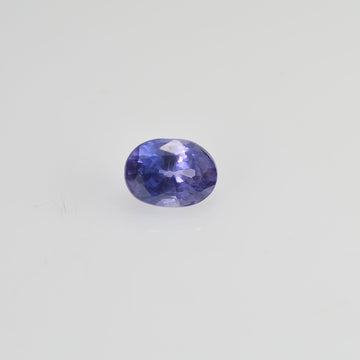 0.25 cts Natural Purple Sapphire Loose Gemstone Oval Cut
