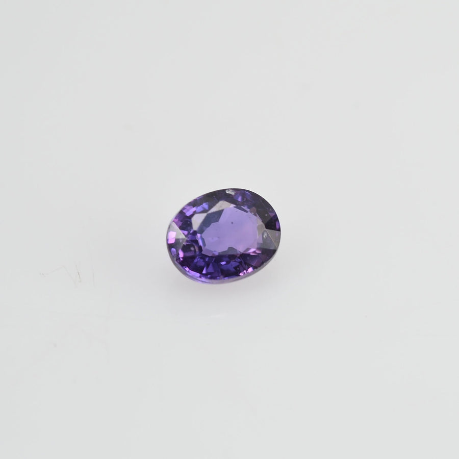 0.25 cts Natural Purple Sapphire Loose Gemstone Oval Cut