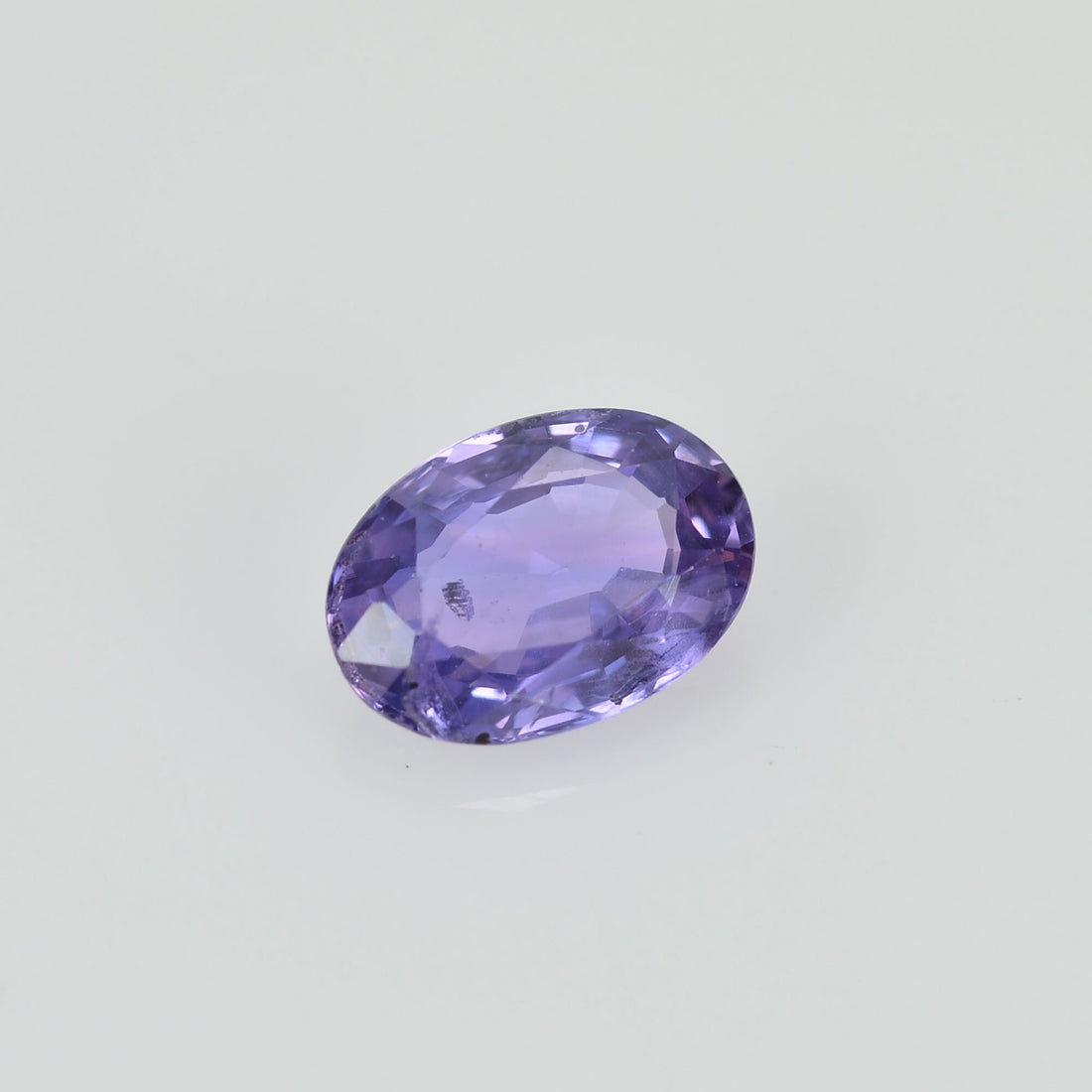 0.58 cts Natural Lavender Sapphire Loose Gemstone Oval Cut