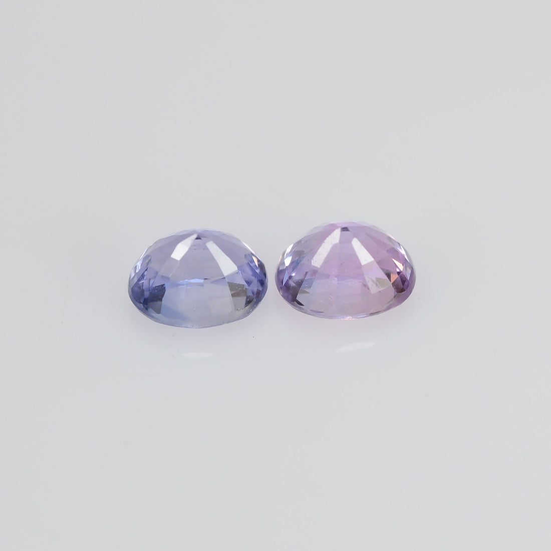 0.54 cts Natural Fancy Sapphire Loose Pair Gemstone Oval Cut
