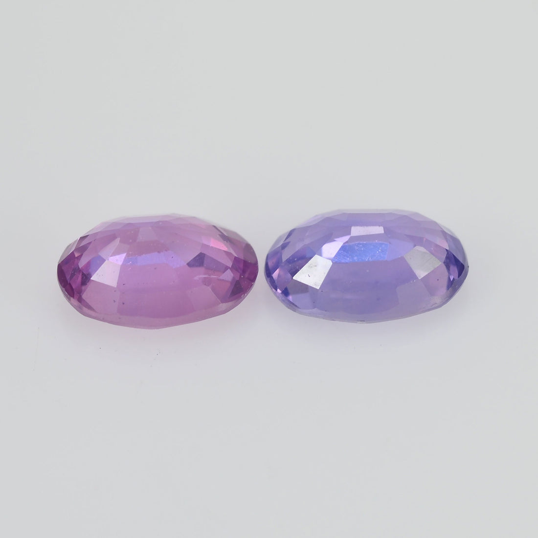 1.16 cts Natural Fancy Sapphire Loose Pair Gemstone Oval Cut