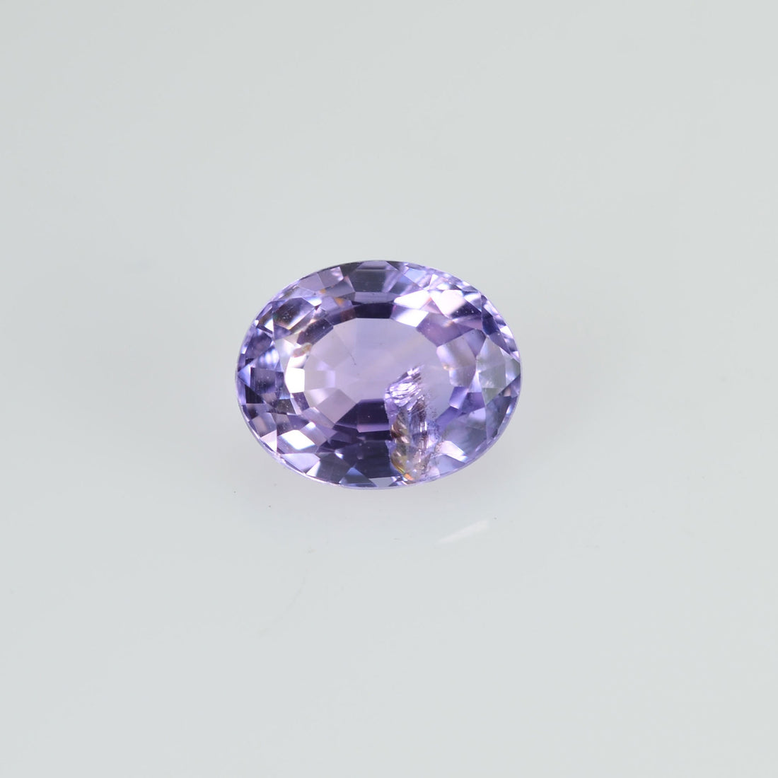 0.48 cts Natural Lavender Sapphire Loose Gemstone Oval Cut