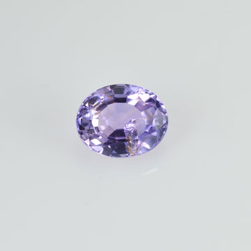 0.48 cts Natural Lavender Sapphire Loose Gemstone Oval Cut