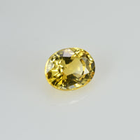 0.56 cts Natural Yellow Sapphire Loose Gemstone Oval Cut