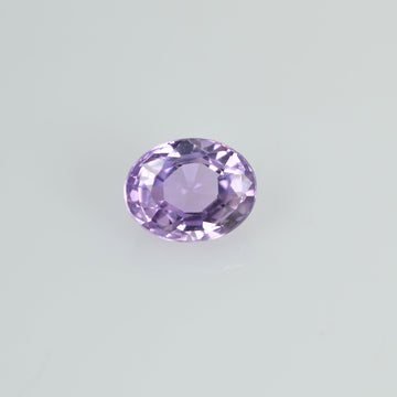 0.40 cts Natural Lavender Sapphire Loose Gemstone Oval Cut