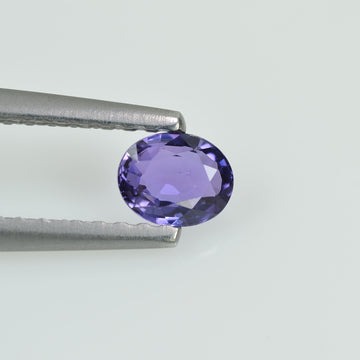 0.35 cts Natural Purple Sapphire Loose Gemstone Oval Cut