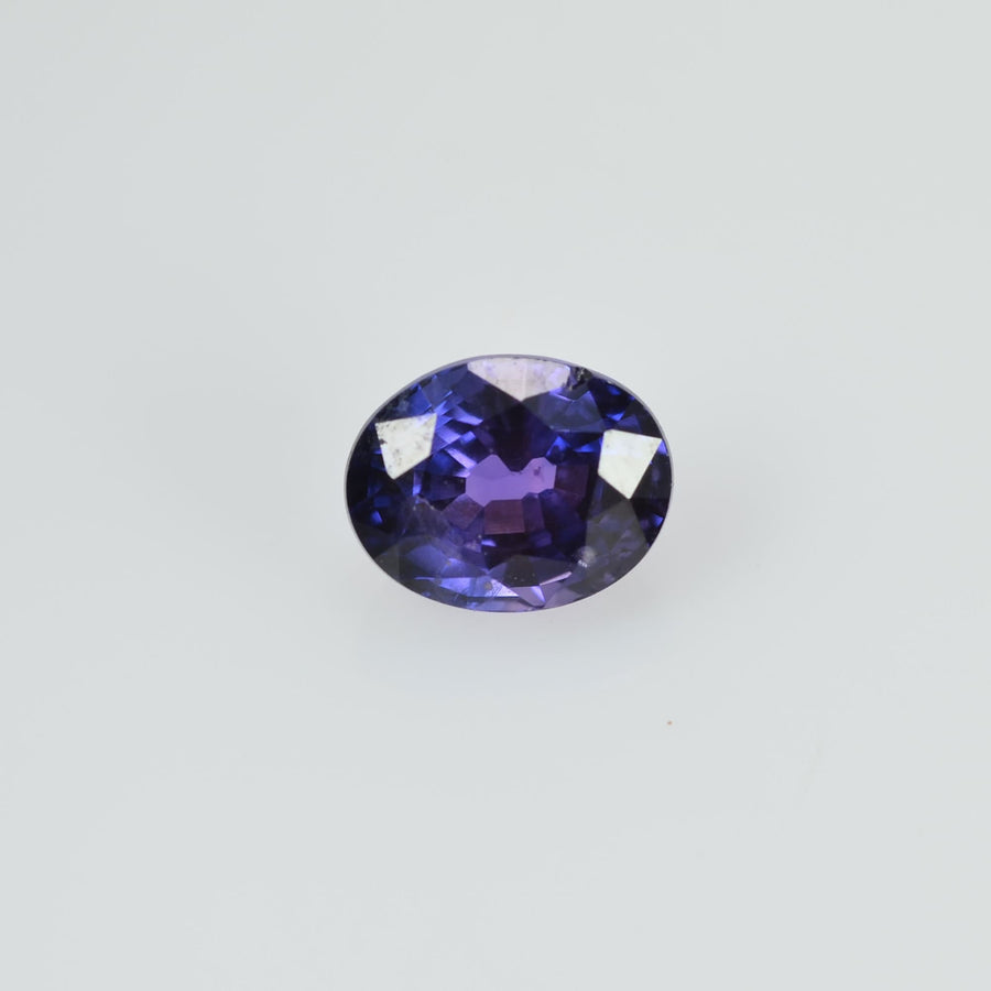 0.41 cts Natural Purple Sapphire Loose Gemstone Oval Cut