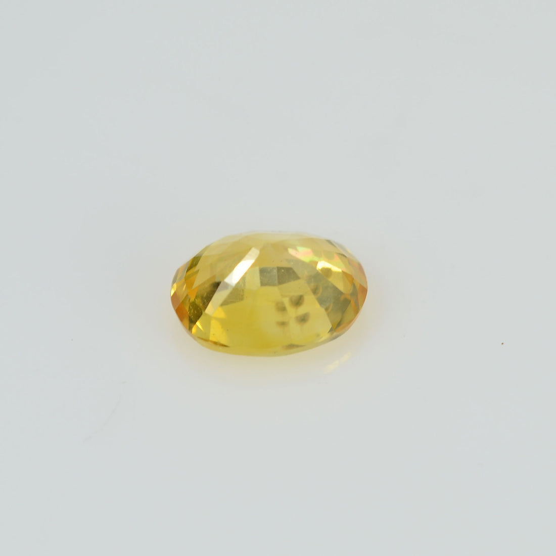 0.40 cts Natural Yellow Sapphire Loose Gemstone Oval Cut