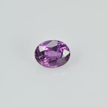0.37 cts Natural Purple Sapphire Loose Gemstone Oval Cut