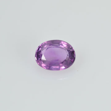 0.42 cts Natural Purple Sapphire Loose Gemstone Oval Cut