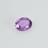 0.42 cts Natural Purple Sapphire Loose Gemstone Oval Cut