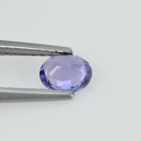 0.45 cts Natural Lavender Sapphire Loose Gemstone Oval Cut