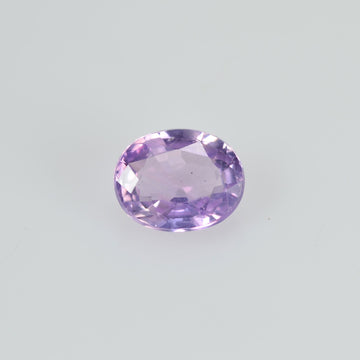 0.47 cts Natural Lavender Sapphire Loose Gemstone Oval Cut