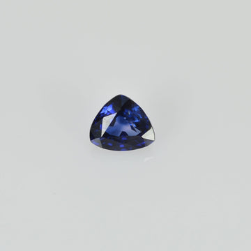 0.23 Cts Natural Blue Sapphire Loose Gemstone Trillion Cut