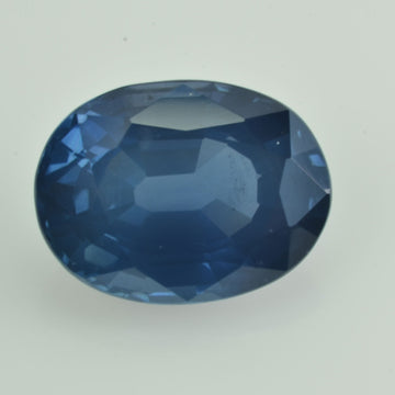 2.10 cts Natural Blue Sapphire Loose Gemstone Oval Cut