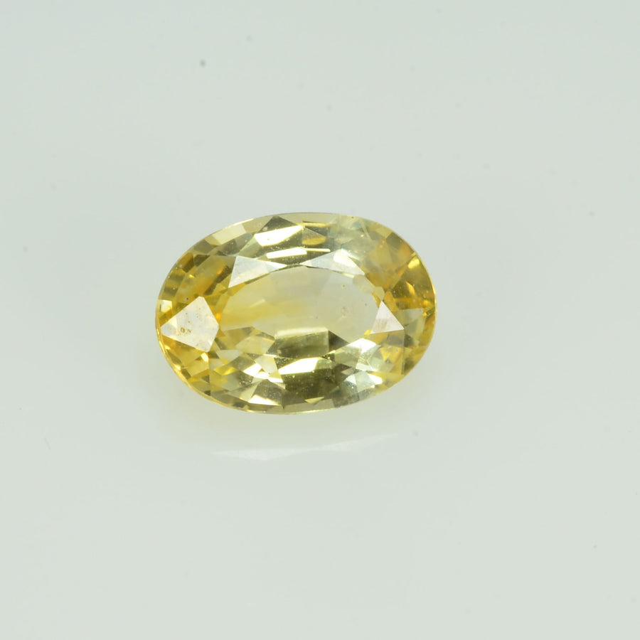 0.57 cts Natural Yellow Sapphire Loose Gemstone Oval Cut