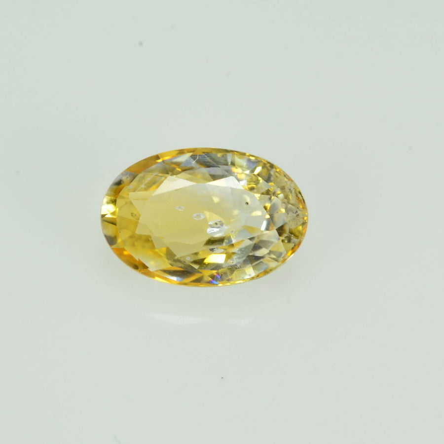 0.64 cts Natural Yellow Sapphire Loose Gemstone Oval Cut