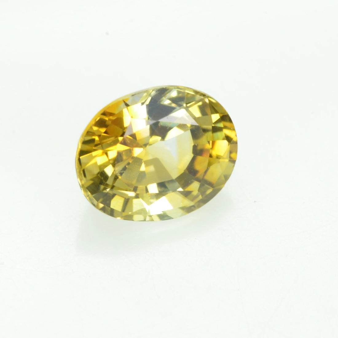 0.74 cts Natural Yellow Sapphire Loose Gemstone Oval Cut