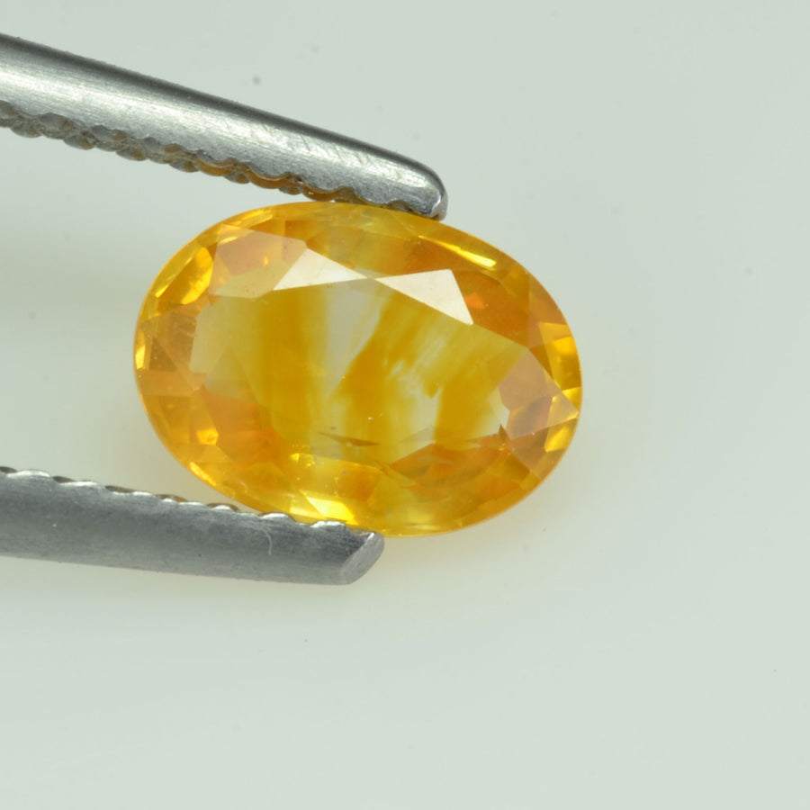 0.95 cts Natural Yellow Sapphire Loose Gemstone Oval Cut