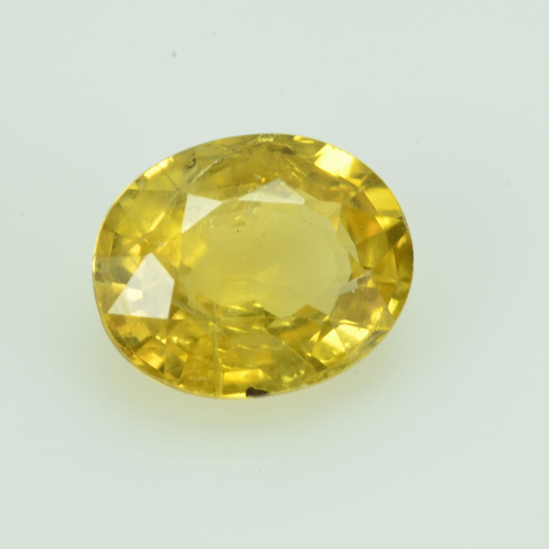 1.20 cts Natural Yellow Sapphire Loose Gemstone Oval Cut