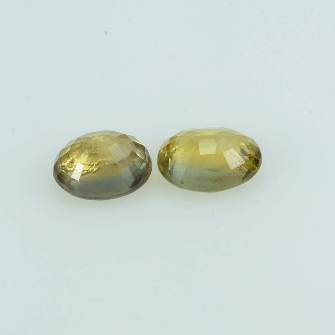 1.39 cts Natural Fancy Sapphire Loose Pair Gemstone Oval Cut