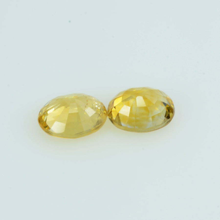 1.44 cts Natural Fancy Sapphire Loose Pair Gemstone Oval Cut