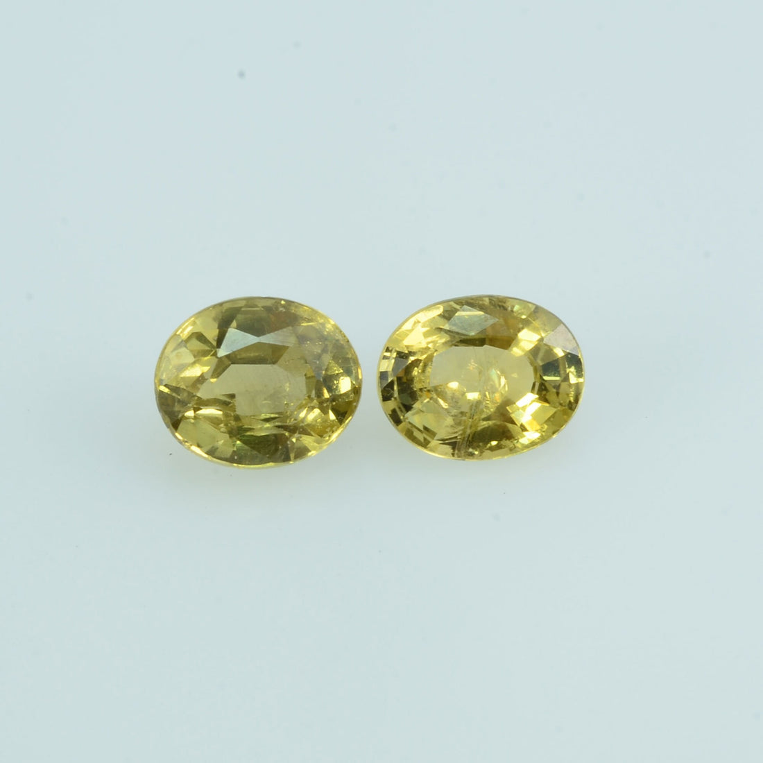 0.99 cts Natural Fancy Sapphire Loose Pair Gemstone Oval Cut