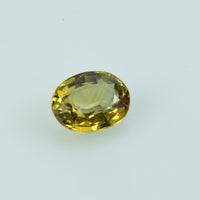 1.42 cts Natural Yellow Sapphire Loose Gemstone Oval Cut