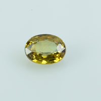 1.42 cts Natural Yellow Sapphire Loose Gemstone Oval Cut