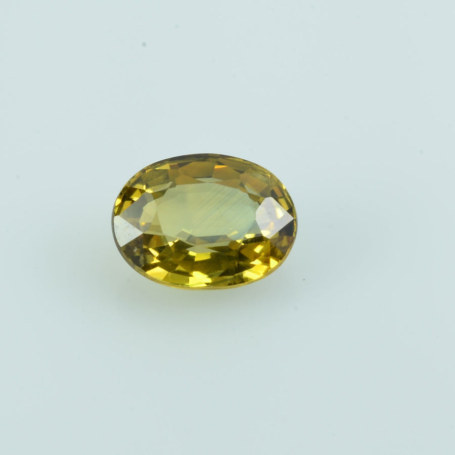 1.42 cts Natural Yellow Sapphire Loose Gemstone Oval Cut