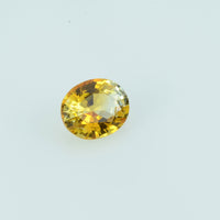 0.76 cts Natural Yellow Sapphire Loose Gemstone Oval Cut