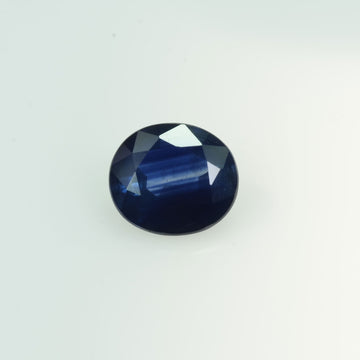 0.82 cts Natural Blue Sapphire Loose Gemstone Oval Cut