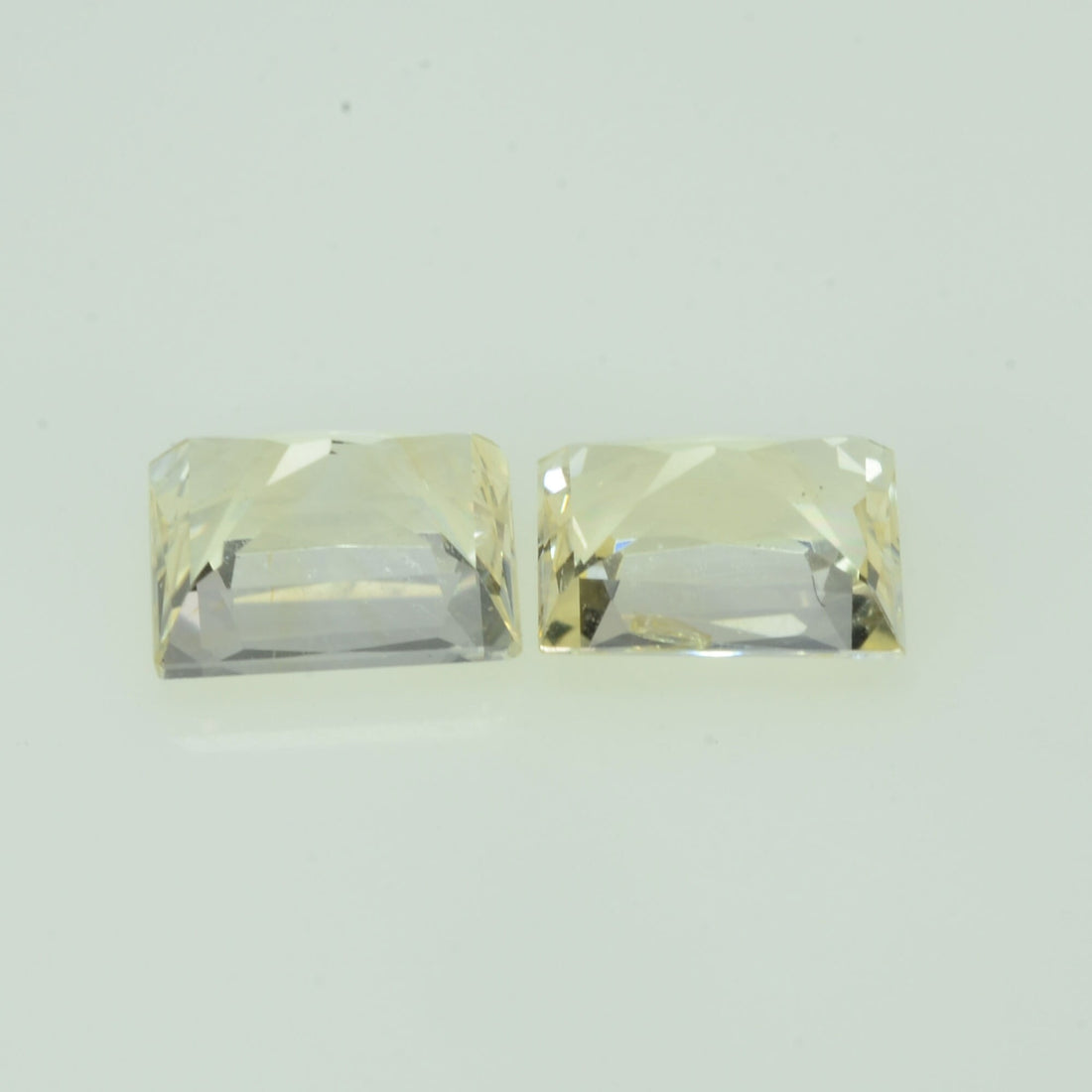 1.13 cts Natural Yellow Sapphire Loose Pair Gemstone Baguette Cut