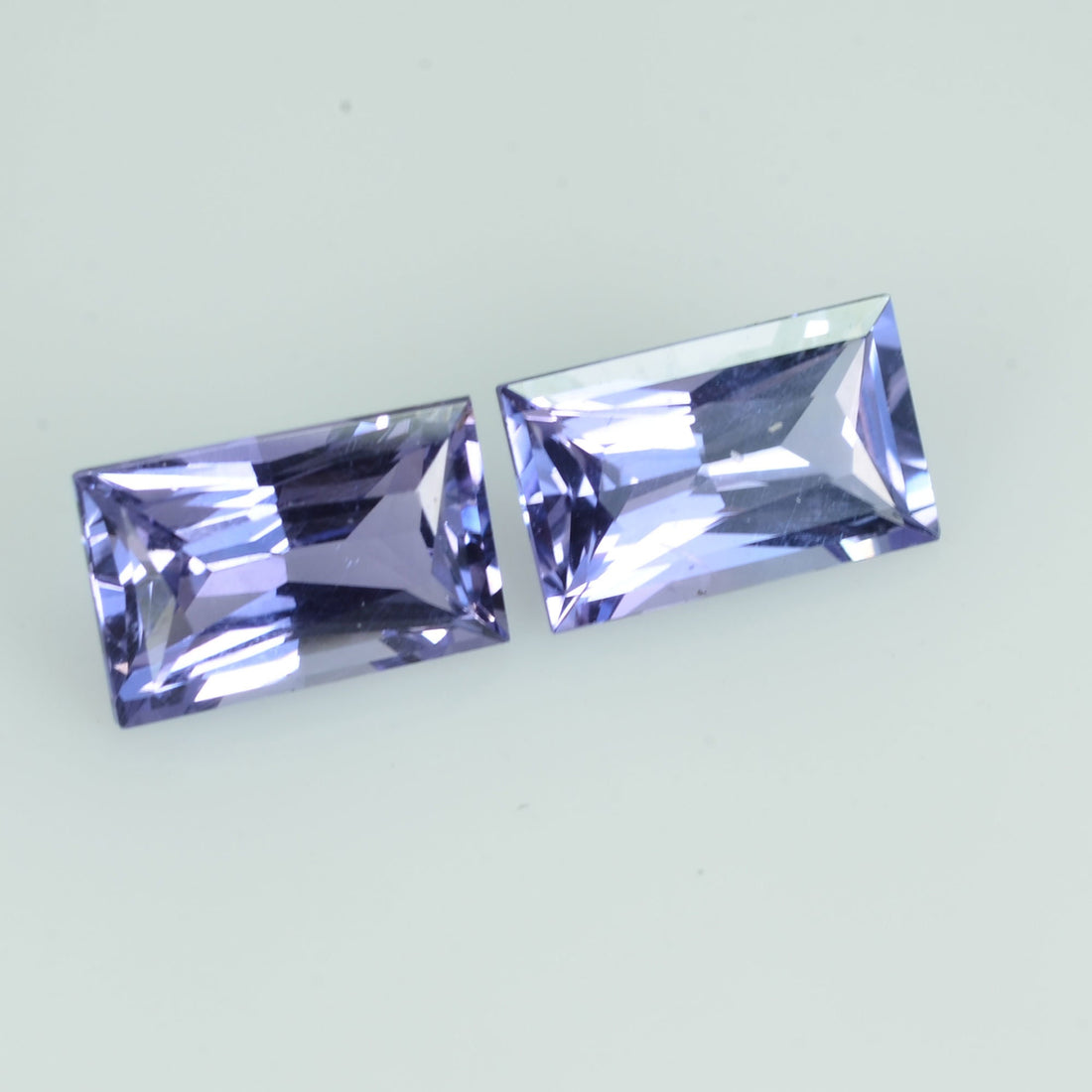 1.51 cts Natural Fancy Sapphire Loose Pair Gemstone Baguette Cut